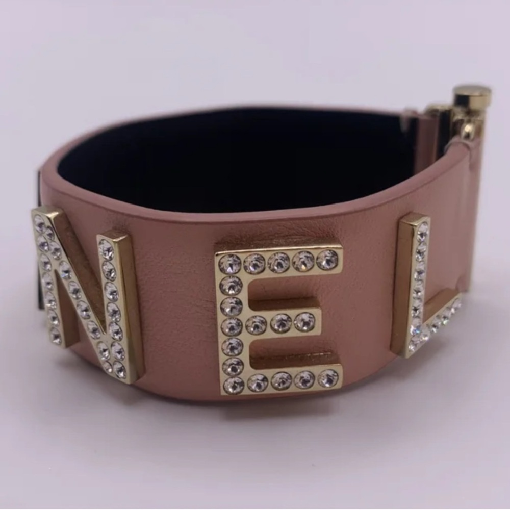 Chanel Pink Leather Bracelet - Picture 4 of 6